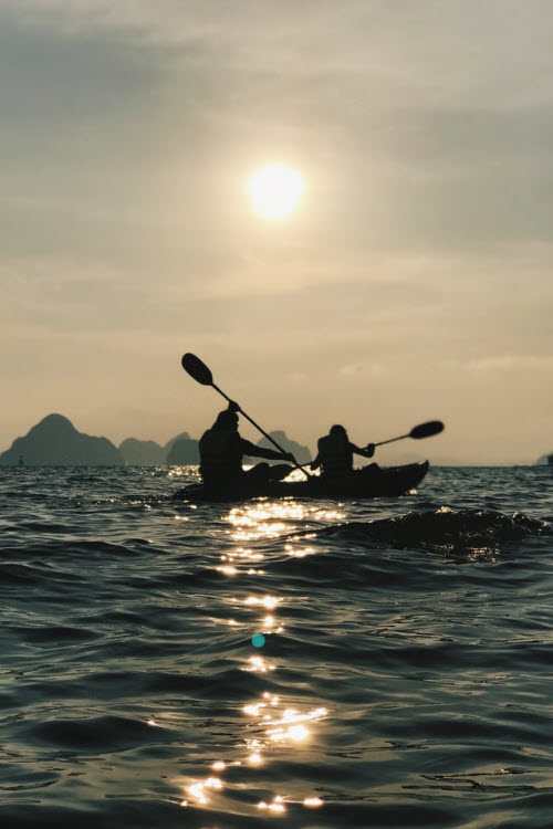 More Difficult Types of Kayaking Include Racing, White Water, and Ocean Kayaking