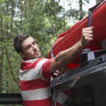 Transporting Kayak Inside SUV
