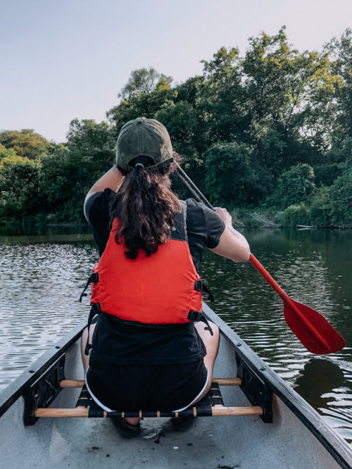 How to Size a Canoe Paddle for Comfort and Power? Peaceful Paddle