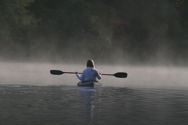 Getting In a Kayak in Deep Water