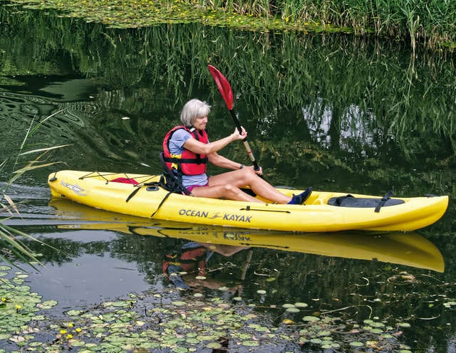 Getting Into and Out of a Kayak with Bad Knees