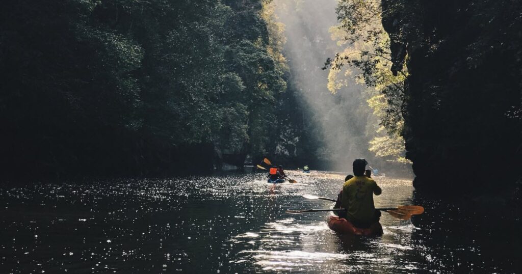 Kayaking on Rivers