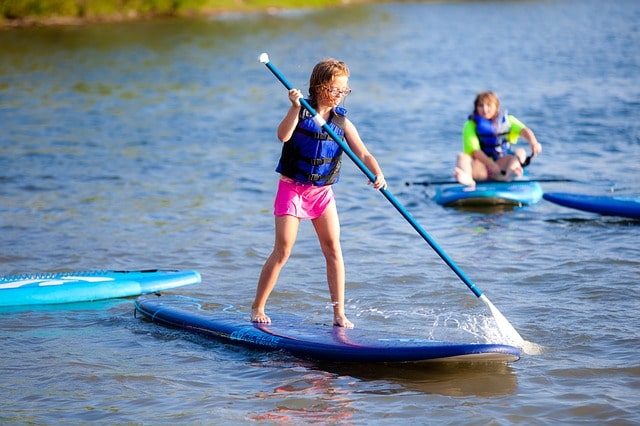 Toddler Paddle Boarding - Paddle Boarding with Kids