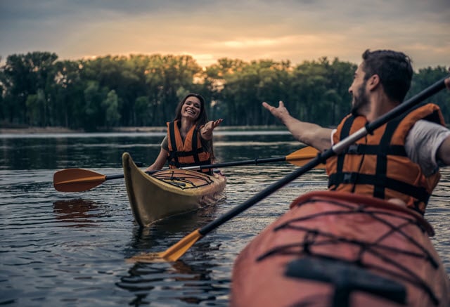 Average Speed of a Kayak