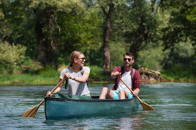 Average Speed of a Canoe