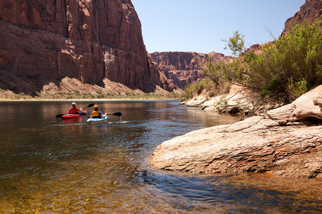 Kayaking on Rivers