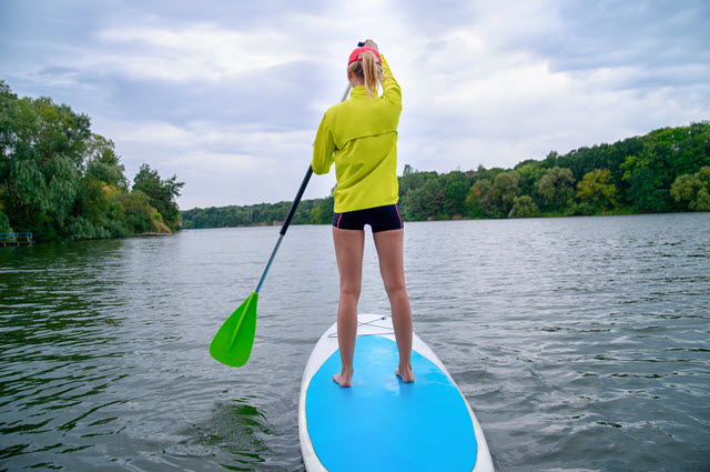 Number of Calories Burned Paddle Boarding