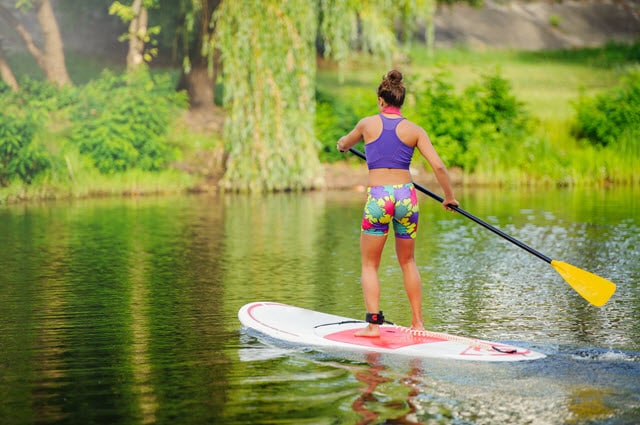 Where to Hold a SUP Paddle