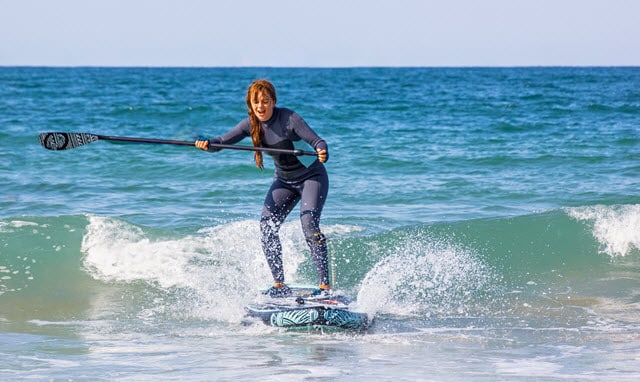 Stand Up Paddleboard Surfing