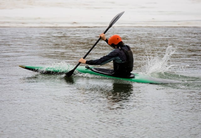 Kayaking Reverse Stroke