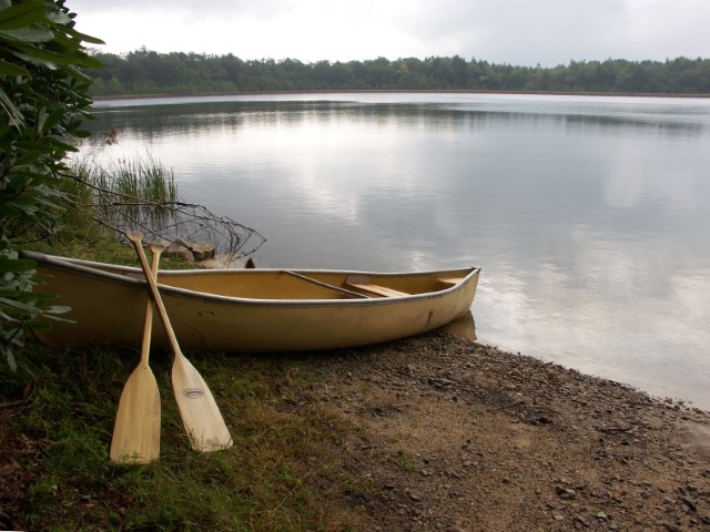 Canoeing on Calm Water