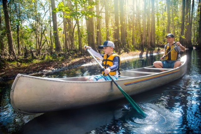 Canoeing Trip with Children