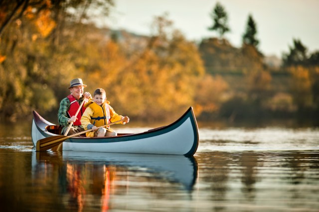 Canoeing with a Child