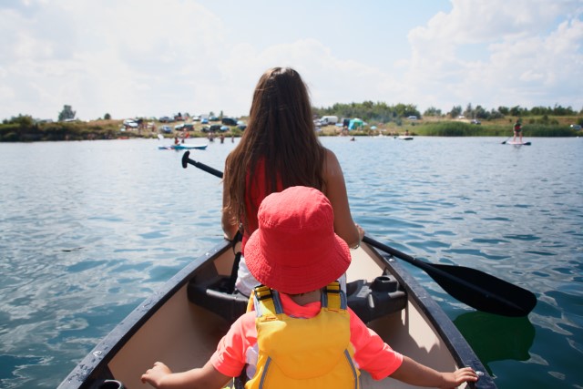 Kids Seat for a Canoe