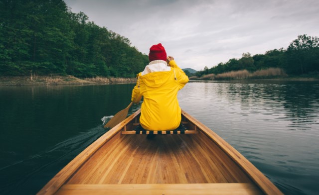 Flat Bottom Canoe