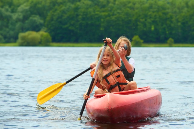 Short Trips with Kids on a Canoe