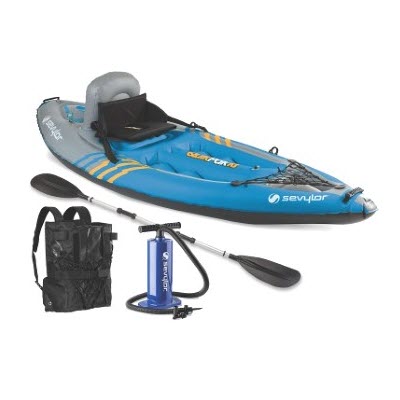 Sevylor Quickpak K1 Kayak - Best Lightweight Sit-on-Top Kayak