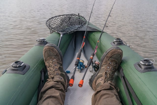 Fishing in a Tandem Kayak - Storage Space is Important