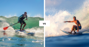 Sup vs Surfboard