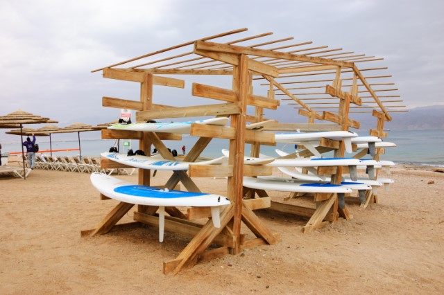 Wooden Storage Racks for Paddleboards